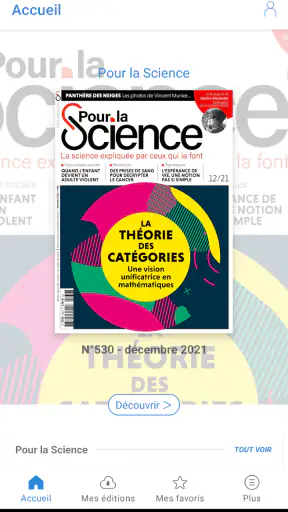 Pour la Science screenshot