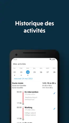 Praxedo 2026 screenshot