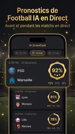 Prédictions Foot IA screenshot