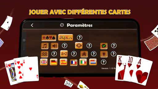 Président Jeu de Carte Online screenshot