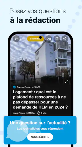 Presse Océan Le Journal screenshot