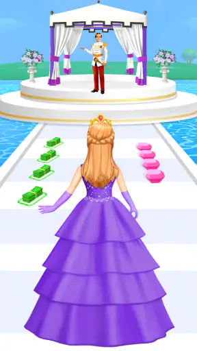 Princess Race: Wedding Games screenshot