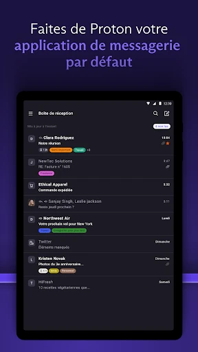 Proton Mail: Email chiffré screenshot