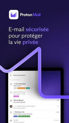 Proton Mail: Email chiffré screenshot