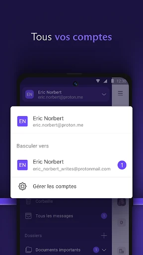 Proton Mail: Email chiffré screenshot