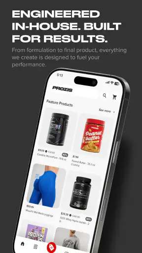 Prozis screenshot