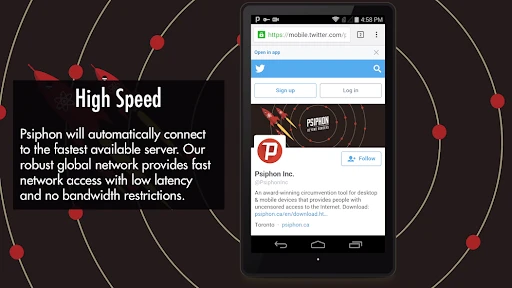 Psiphon Pro screenshot