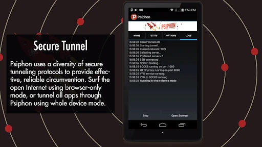 Psiphon Pro screenshot