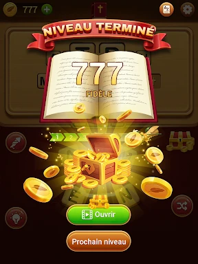 Puzzle de mots biblique screenshot