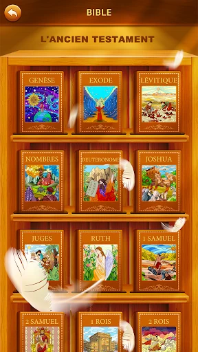Puzzle de mots biblique screenshot