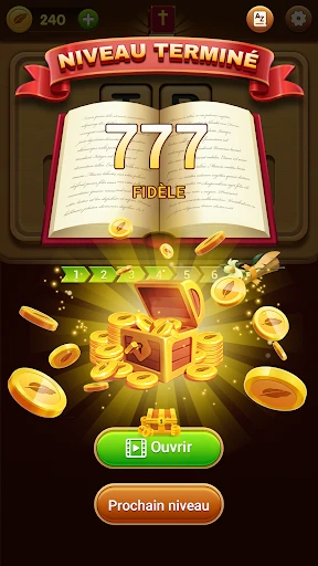 Puzzle de mots biblique screenshot