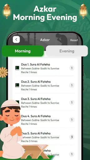 Qibla boussole, Horaire priere screenshot