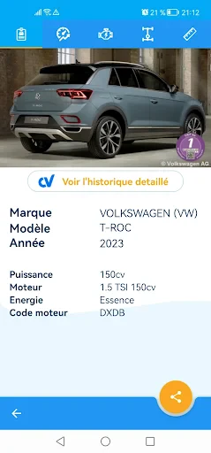 Quel Véhicule screenshot