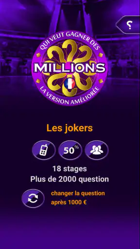 Qui veut gagner the million screenshot