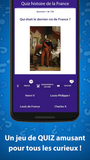 Quiz Histoire de la France screenshot