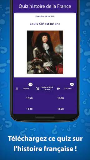 Quiz Histoire de la France screenshot