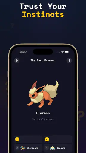 Quizei: Classement à l'Aveugle screenshot