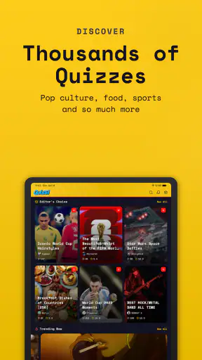 Quizei: Classement à l'Aveugle screenshot