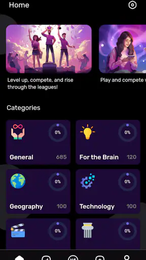 Quizly - quiz app screenshot
