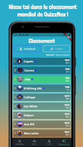 QuizzMax - Le Quiz Multijoueur screenshot