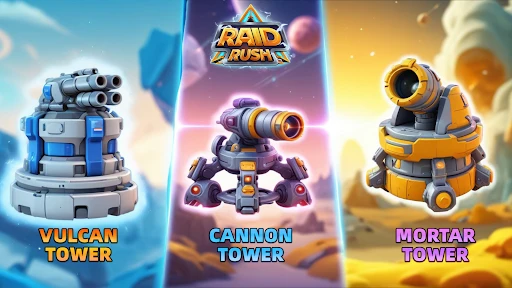 Raid Rush: Tower Defense TD screenshot