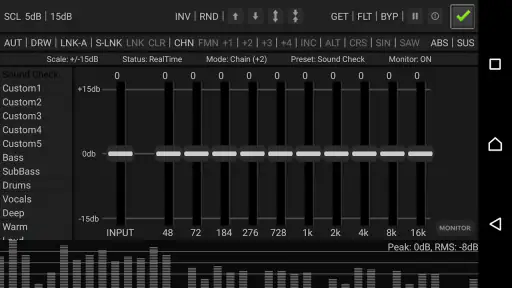 RE Equalizer FX screenshot