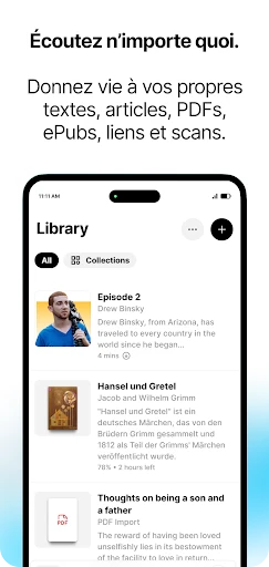 ElevenReader screenshot