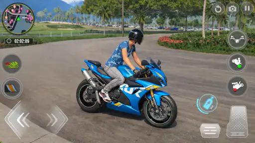 Real Bike Driving Racing Games screenshot