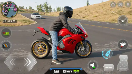 Real Bike Driving Racing Games screenshot