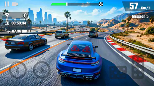 Real Traffic Car Simulator 3D screenshot
