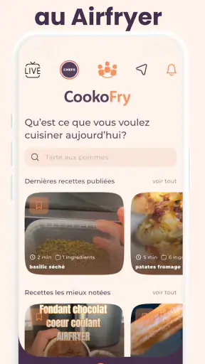 Recettes Airfryer- Cookofry screenshot