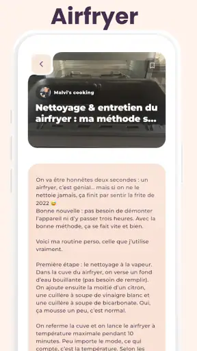 Recettes Airfryer- Cookofry screenshot