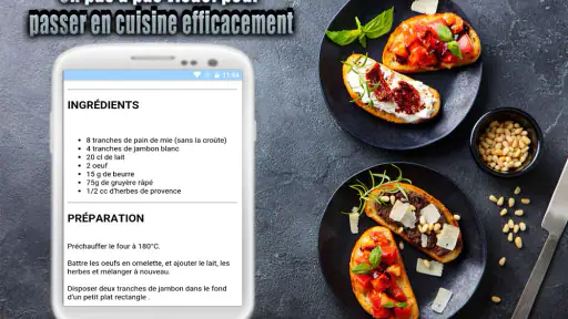 Recettes Faciles et Rapides screenshot