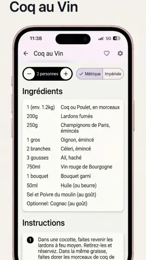 Recettes Faciles : Recipe Bro screenshot