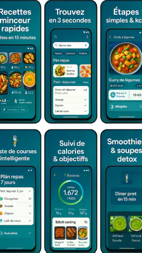 Recettes Minceur Rapides screenshot