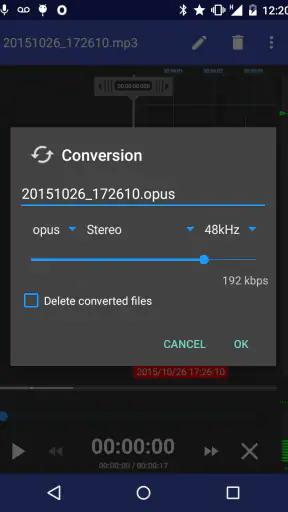 RecForge II Pro : Dictaphone screenshot