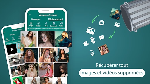 récupéré messages supprimé app screenshot