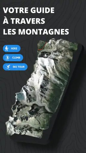 Relief Maps: Ski, Rando & Alpi screenshot