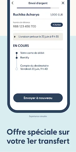 Remitly: Envoi d’argent facile screenshot