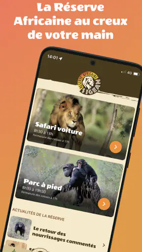 Réserve Africaine de Sigean screenshot
