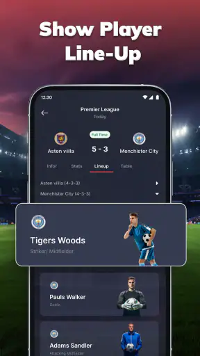 Résultats Foot en Direct screenshot