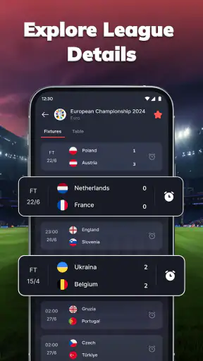 Résultats Foot en Direct screenshot