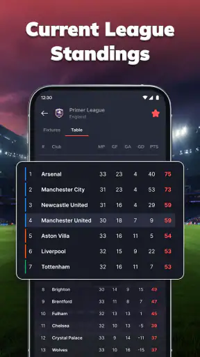 Résultats Foot en Direct screenshot