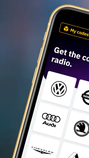 Retrouver Code Autoradio screenshot