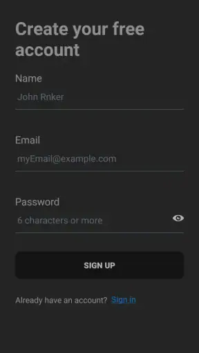Rnker screenshot