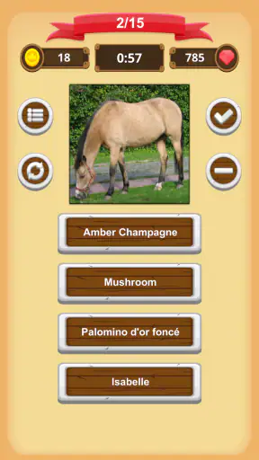 Robe Du Cheval - Quiz screenshot