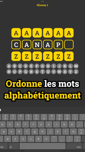 romid - Ordonne les mots ! screenshot