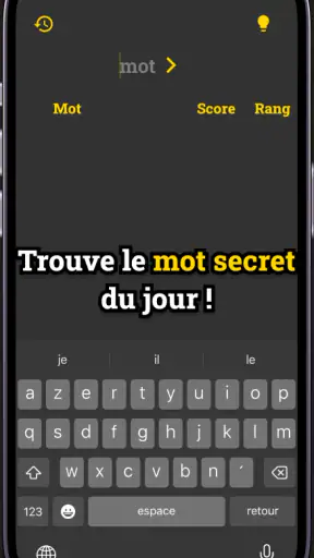 romot - Mot secret Cemantix ! screenshot