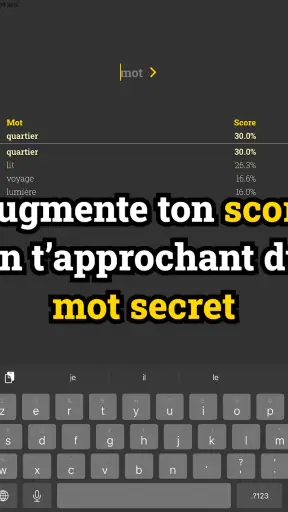 romot - Mot secret Cemantix ! screenshot