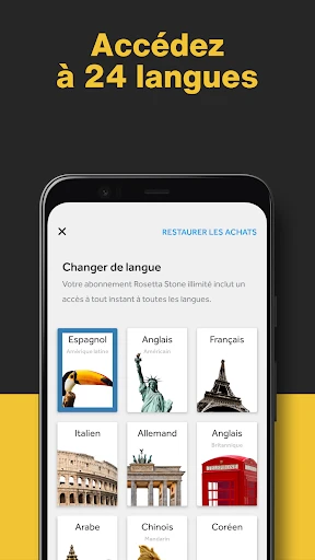 Rosetta Stone: Apprenez l'angl screenshot